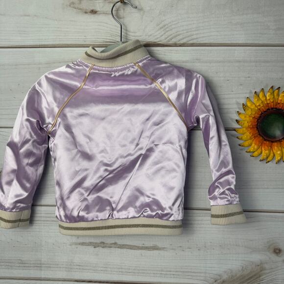 Andy& Evan Reversible Bomber Jacket 2T - Picture 4 of 5